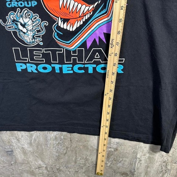 Marvel Venom Lethal Protector Men's Graphic T-Shirt Black Cotton Size XXL - Picture 6 of 7